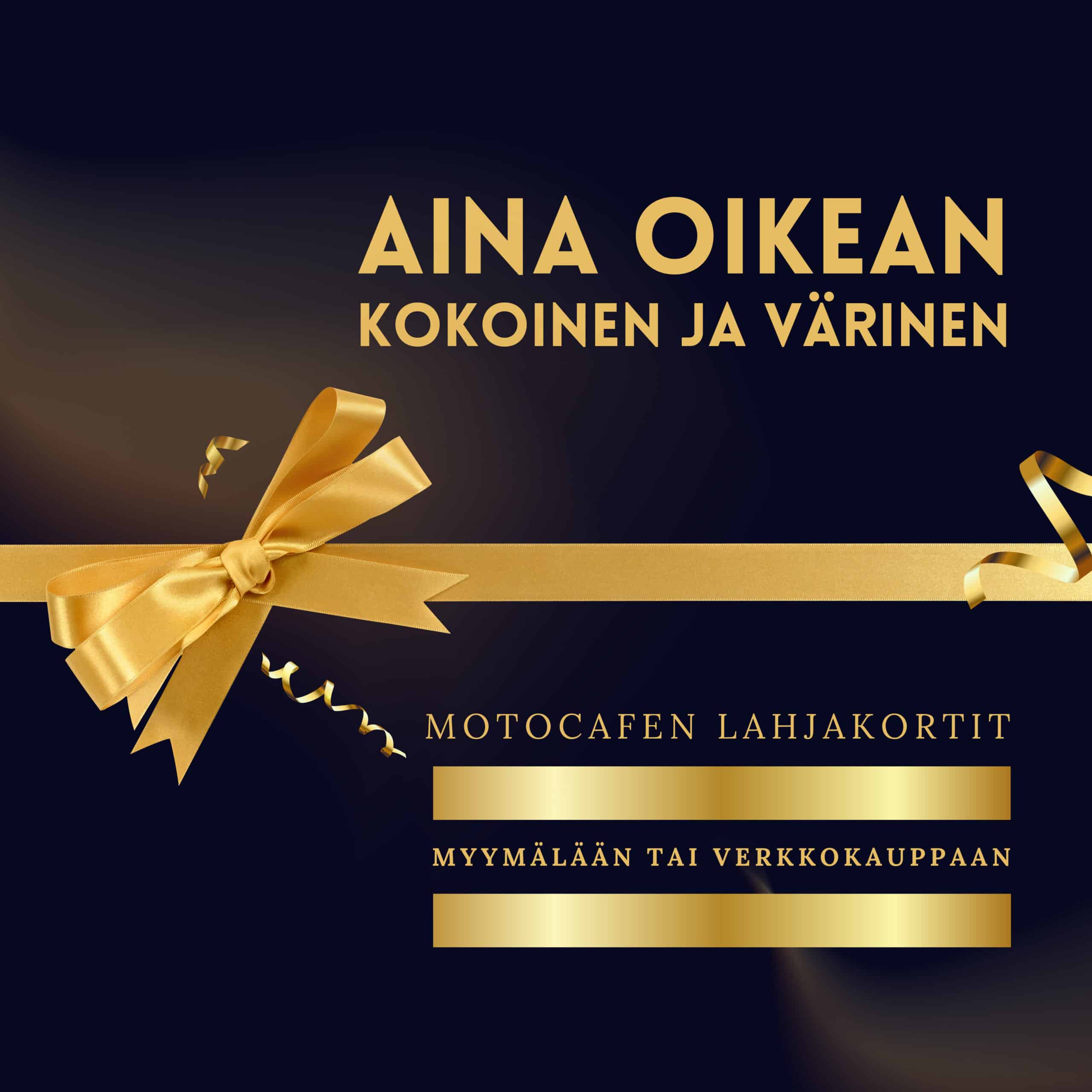 🎁 Motocafe Lahjakortti