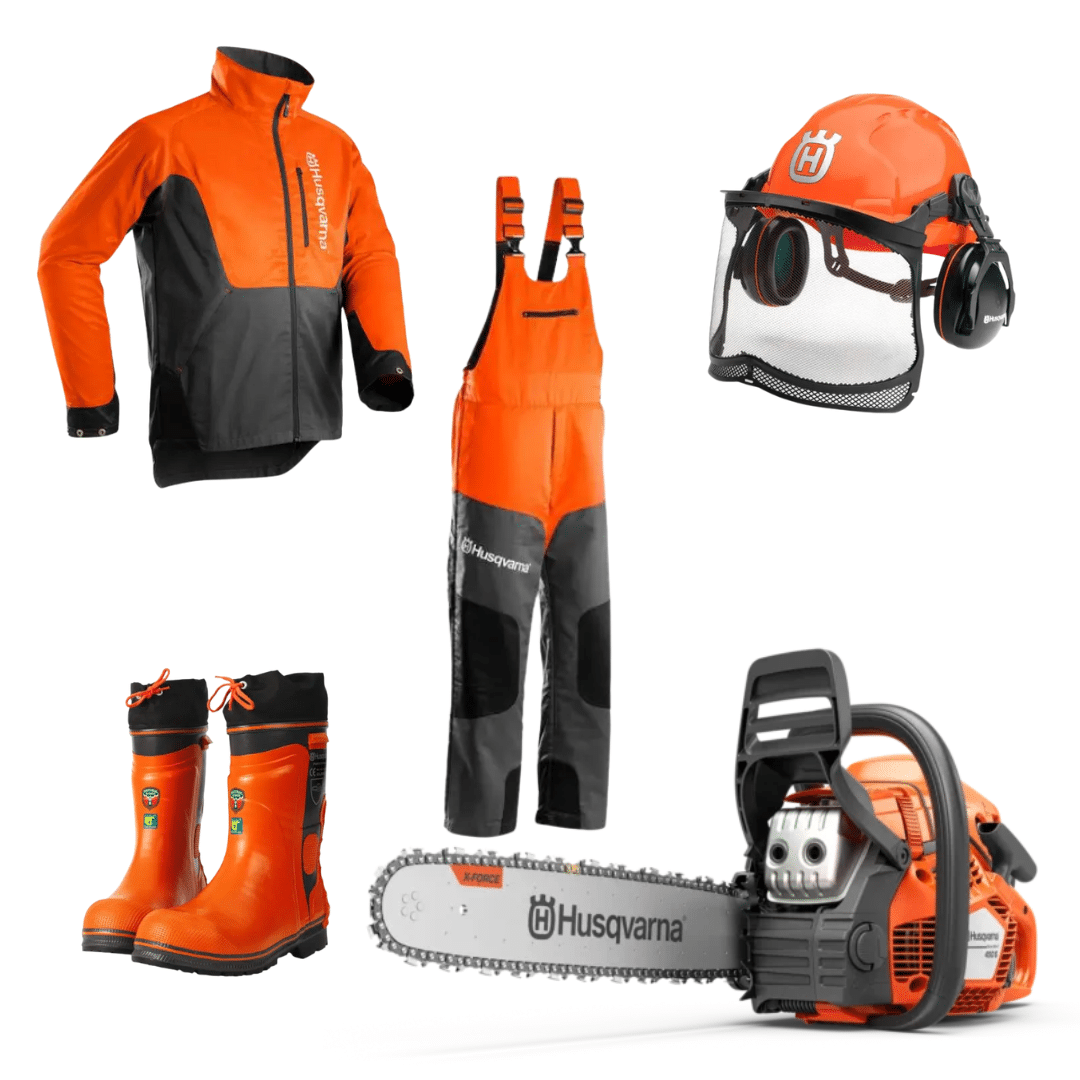 Husqvarna Metsurin varustepaketti Classic + Husqvarna 450 S