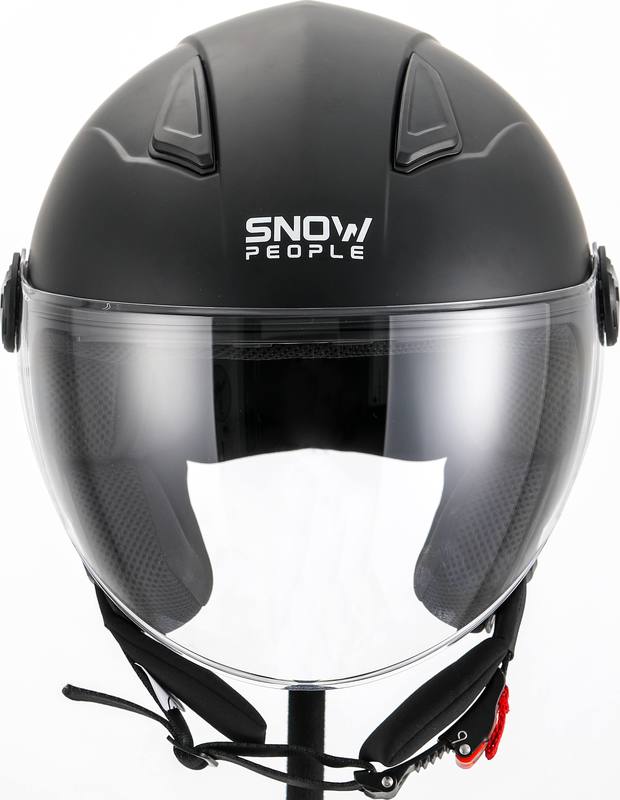 Snowpeople Lasten avokypärä, musta - Image 4