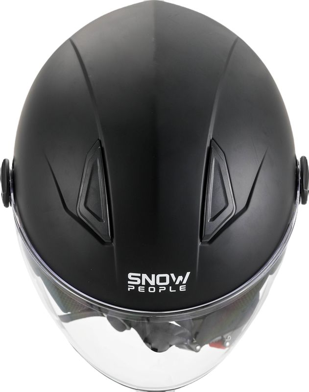 Snowpeople Lasten avokypärä, musta - Image 5