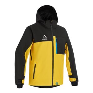 Amoq Dynamic ajotakki lämpövuorella, musta / keltainen / sininen