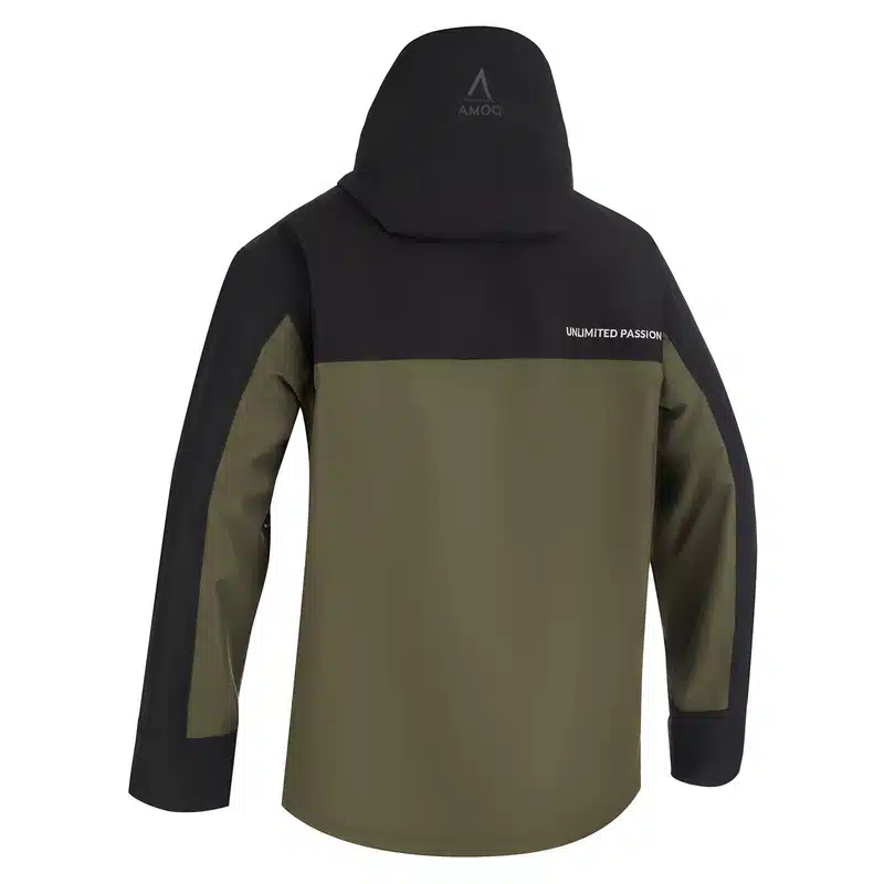 Amoq Dynamic ajotakki lämpövuorella, musta / vihreä / hivis - Image 2