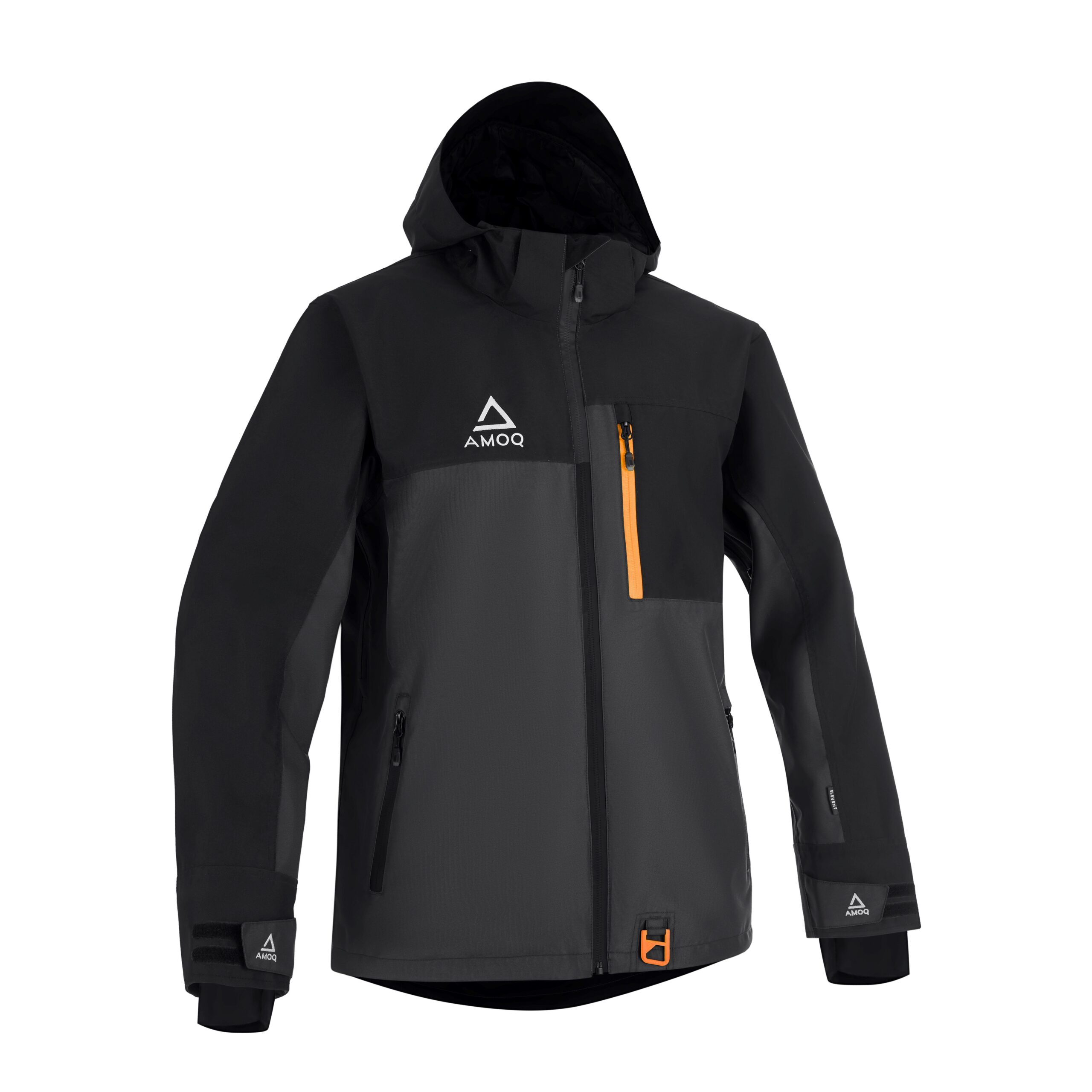 Amoq Dynamic ajotakki lämpövuorella, musta / harmaa / oranssi