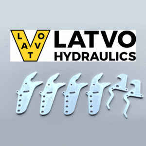 Pikalukko HD, etukiinnitteinen työvälinerunko (ATV), UTV-tyyppinen avauskahva, Iron Baltic, SUPER HD by LATVO