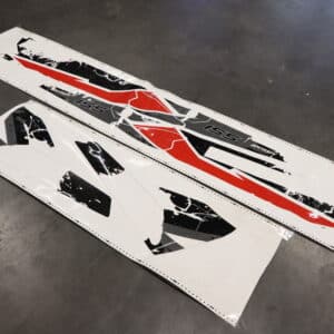 Polaris BURANDT IGNITION Tank/Tunnel 155 RED,TARRASARJA