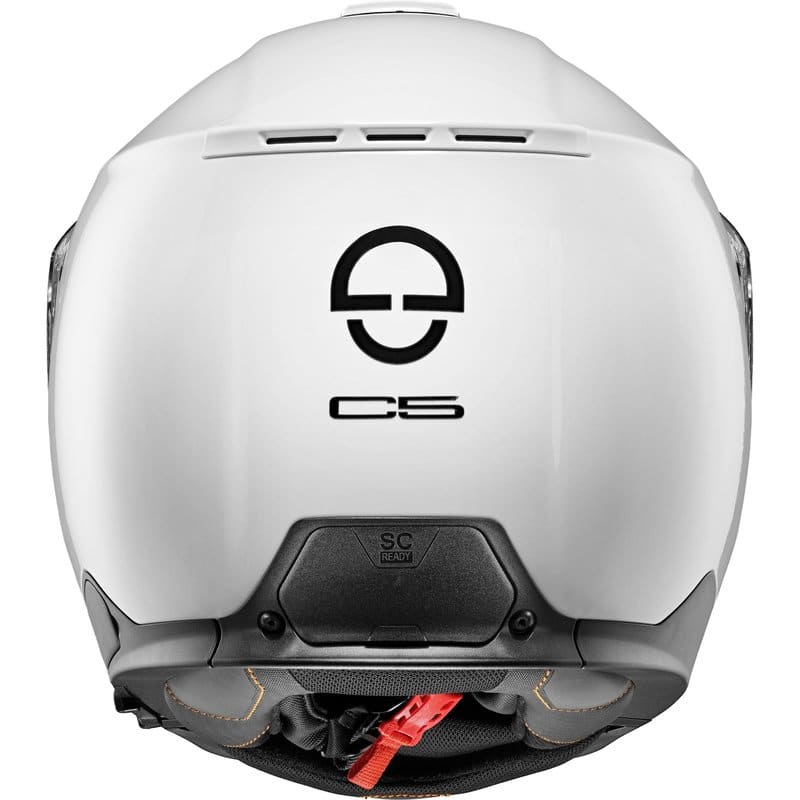 Schuberth C5 ANC avattava moottoripyöräkypärä, kiiltävä valkoinen - Image 4