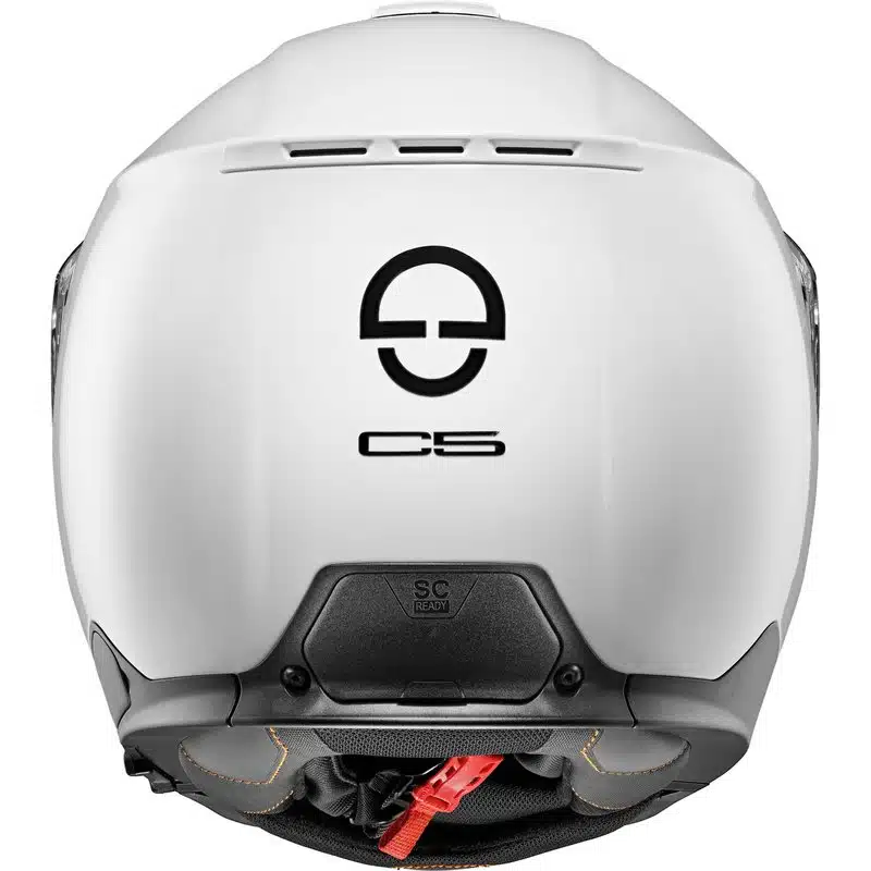 Schuberth C5 ANC avattava moottoripyöräkypärä, kiiltävä valkoinen - Image 4