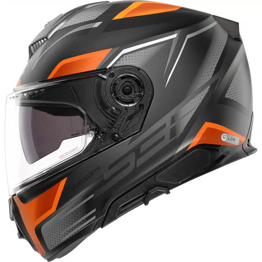 Schuberth Kypärä S3 Storm Matta Oranssi - Image 3