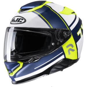 HJC Kypärä RPHA 71 Zecha Sininen/Valkoinen/Fluo Keltainen MC3HSF, XS 54-55c