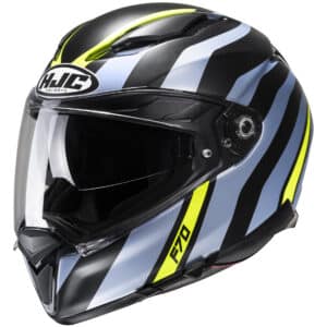 HJC Kypärä F70 Galla Musta/Fluo Keltainen MC3HSF, S 55-56c