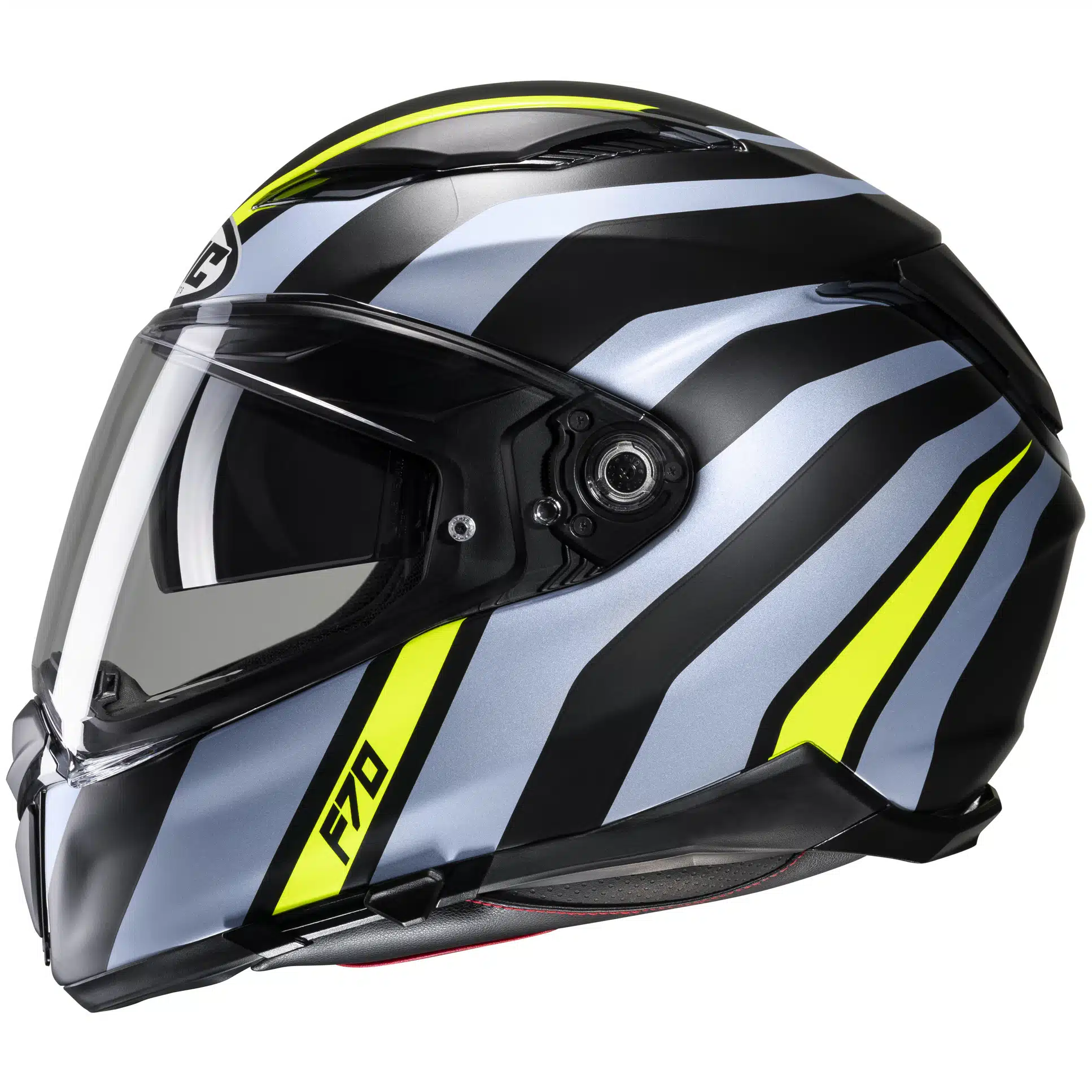 HJC Kypärä F70 Galla Musta/Fluo Keltainen MC3HSF, S 55-56c - Image 2