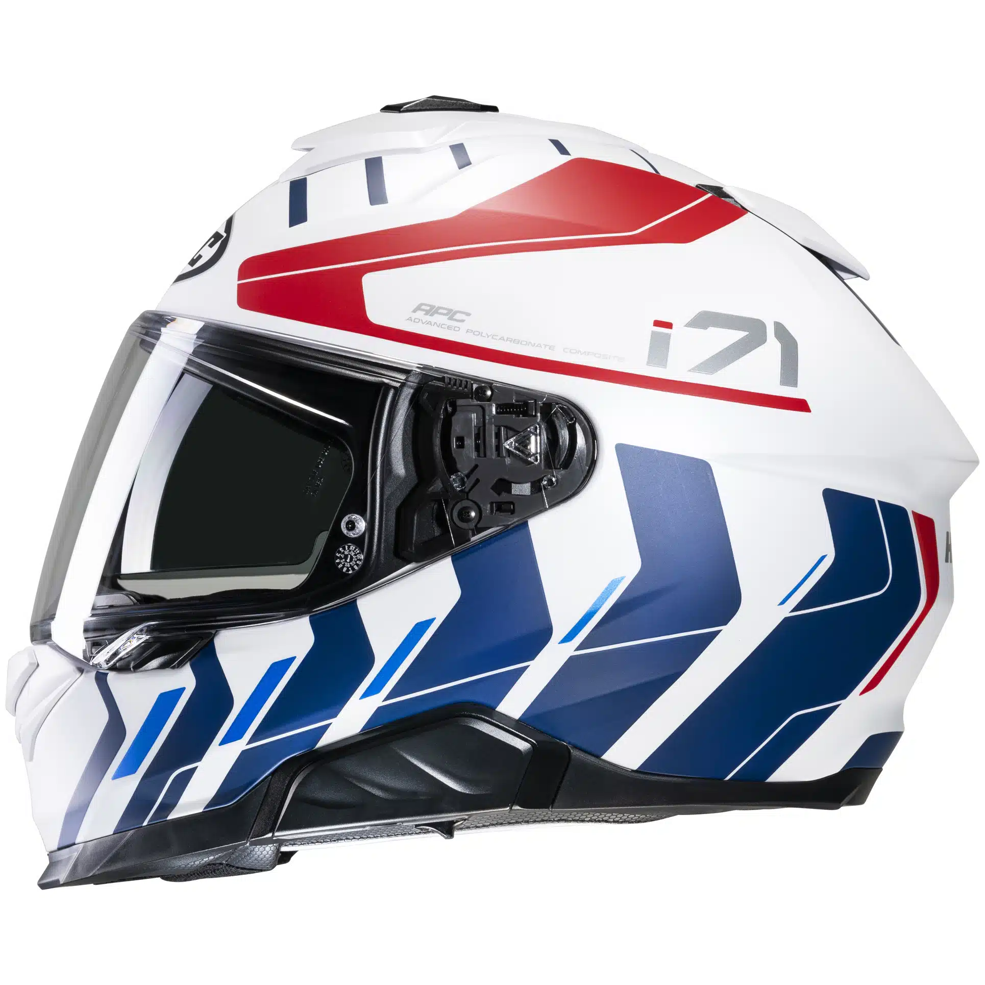 HJC Kypärä i71 Simo Valkoinen/Sininen MC21SF, S 55-56c - Image 4
