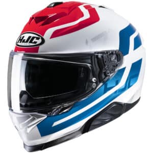 HJC Kypärä i71 Enta Valkoinen/Punainen/Sininen MC21 S 55-56c