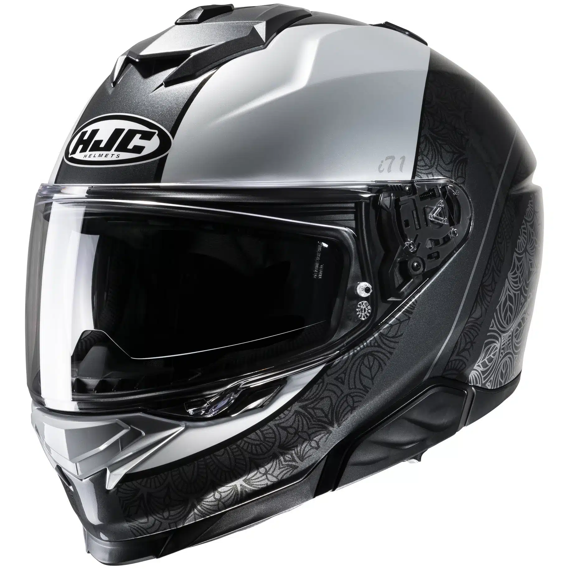 HJC Kypärä i71 Sera Harmaa/Vaalean Harmaa MC5, XS 54-55c