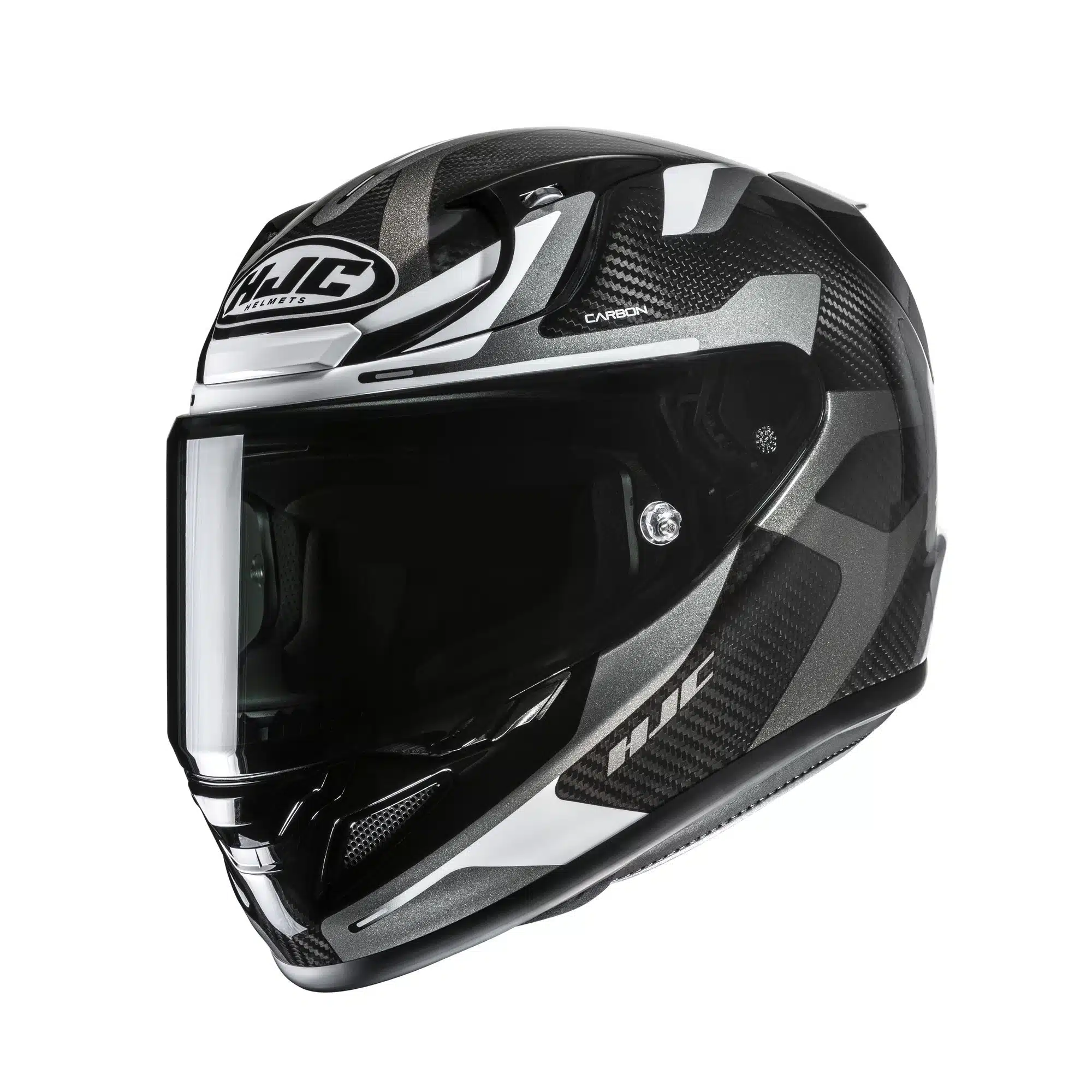 HJC Kypärä RPHA 12 Carbon Xentra Musta/Valkoinen/Harmaa MC5