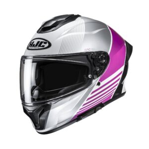 HJC Kypärä C71 Morix Valkoinen/Pinkki MC8