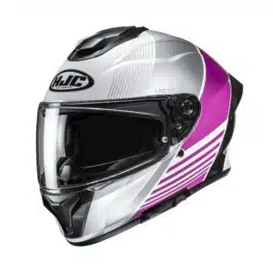 HJC Kypärä C71 Morix Valkoinen/Pinkki MC8