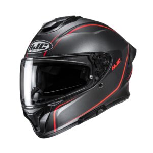 HJC Kypärä C71 Quez Musta/Punainen MC1SF