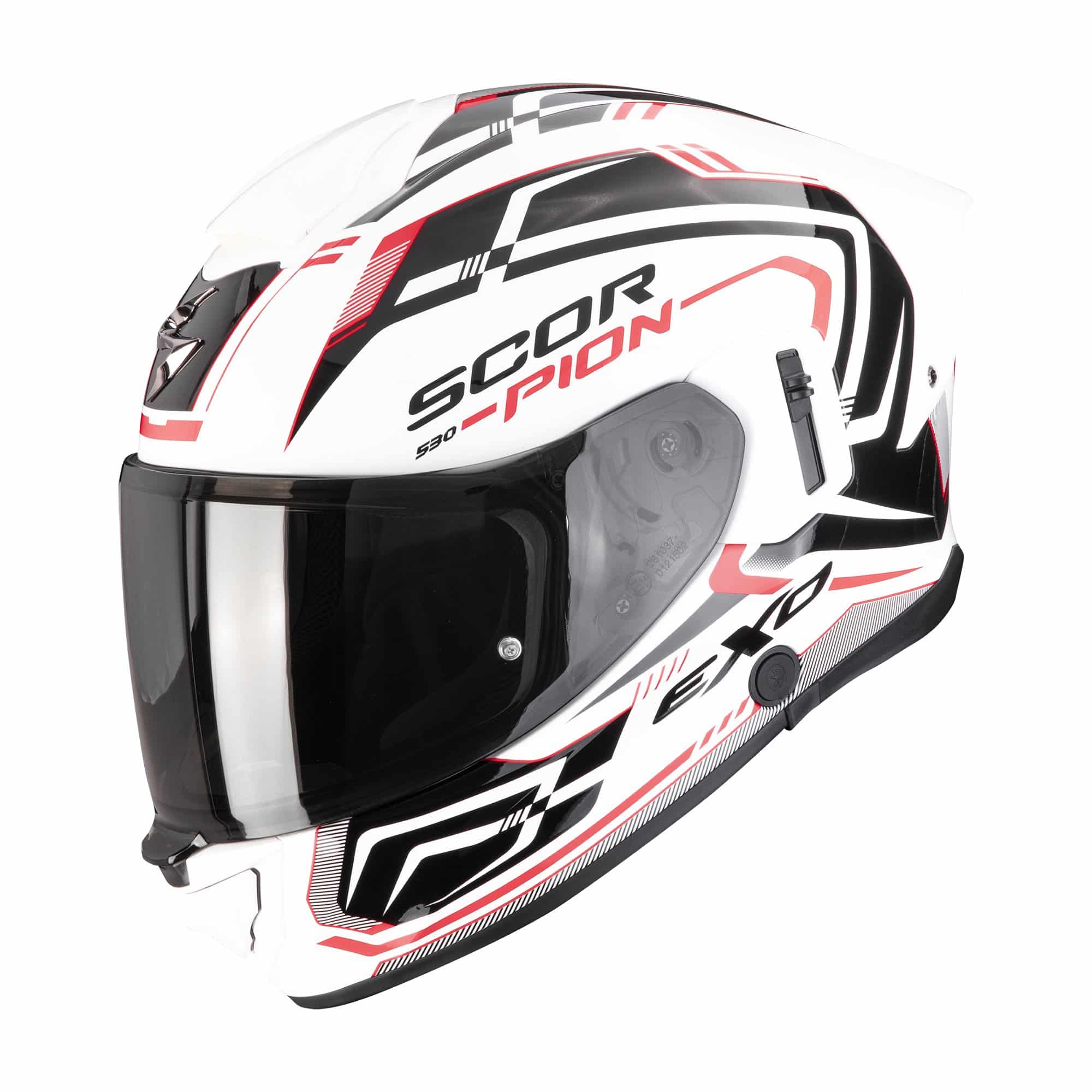 SCORPION Helmet EXO-530 AIR SLOPE White-Black-Red