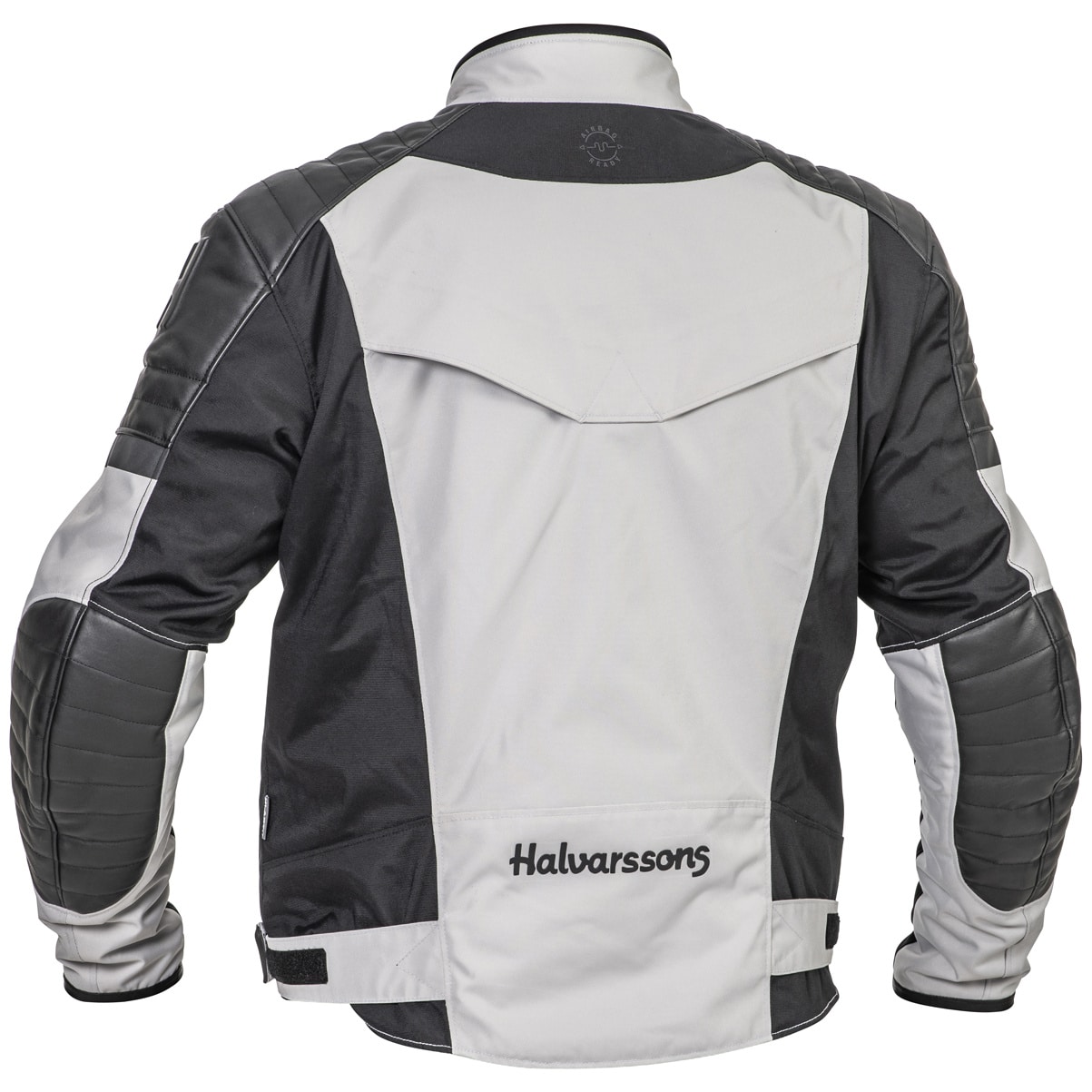 Halvarssons Tekstiilitakki Solberg Vaalean harmaa/Musta - Image 2