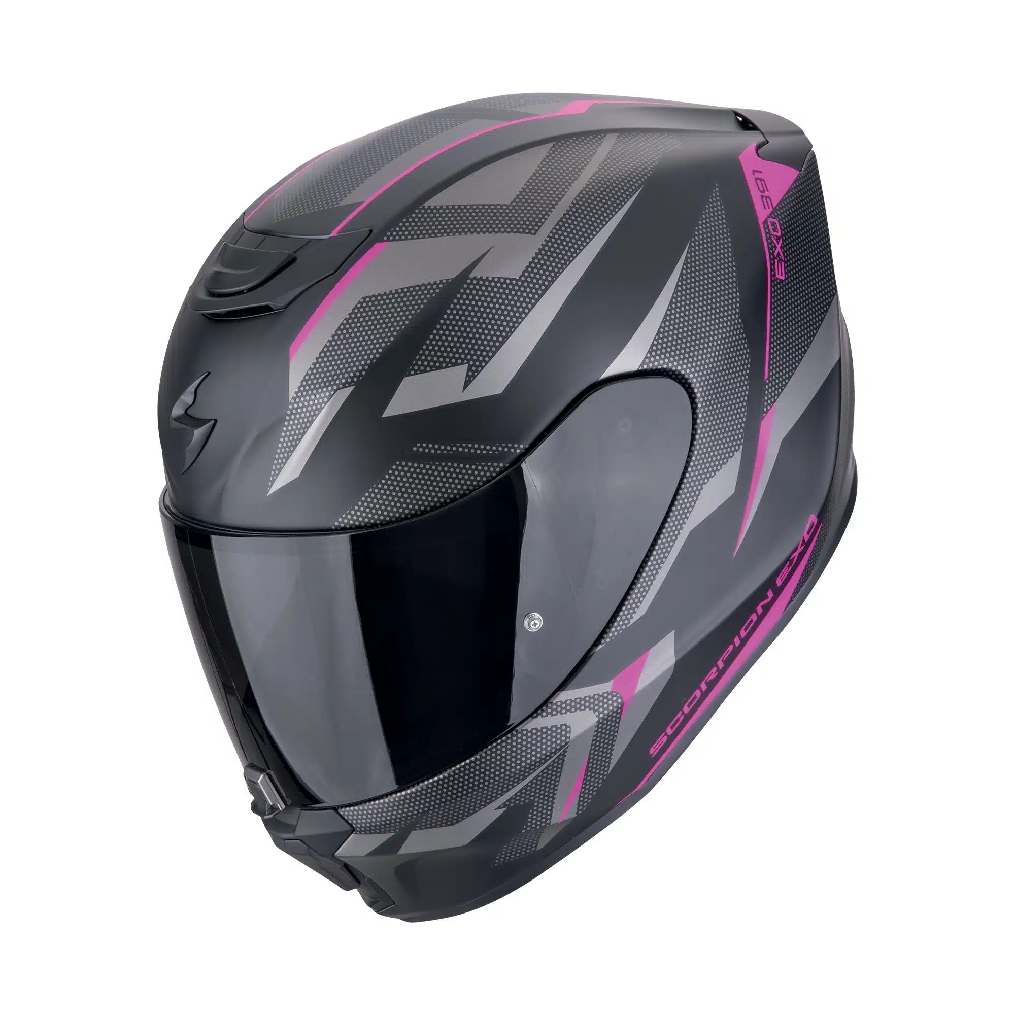 SCORPION Kypärä EXO-391 AAXO Mattamusta-Pinkki