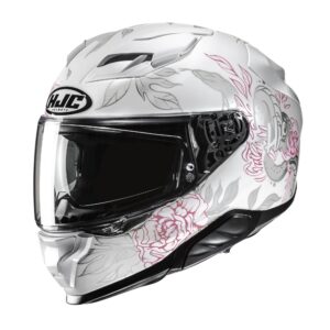HJC Kypärä F71 Eliz Valkoinen/Pinkki MC8