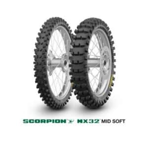 Pirelli New Scorpion MX32 Mid Soft 120/90-19 NHS 66M Re 53-4575100