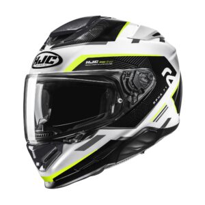 HJC Kypärä RPHA 71 Ellon Valkoinen/Fluo Keltainen/Musta MC3H