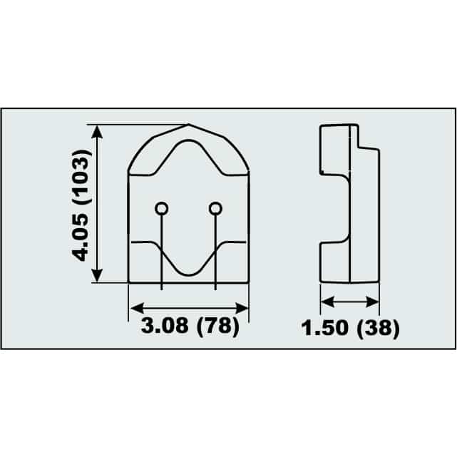 Perf metals anodi Mercruiser R/MR/Alpha/Bravo 126-1-000450 - Image 2