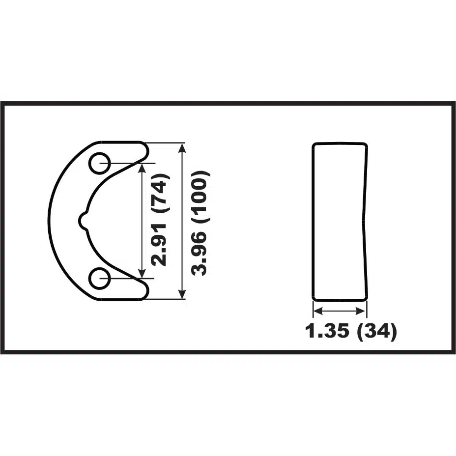 Perf metals anodisarja Johnson/Evinrude 50-75HP 126-1-104600 - Image 2