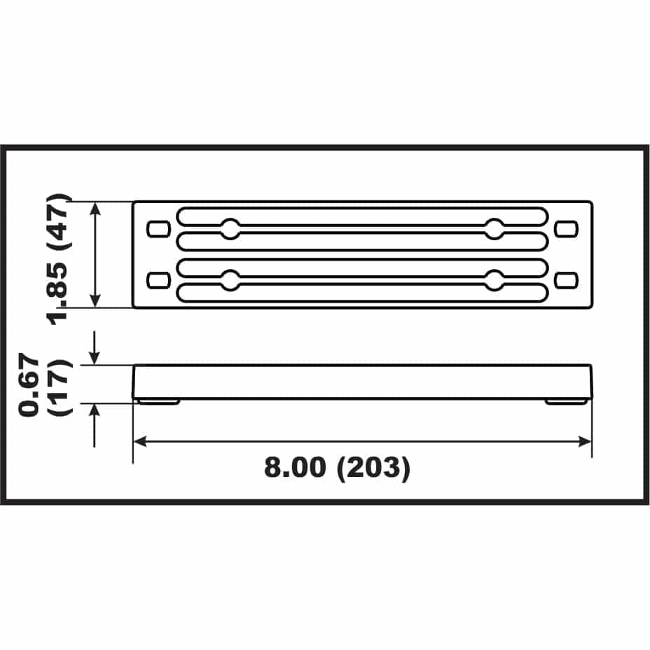 Perf metals anodi tanko Yamaha F150-F350/XF425 126-1-003570 - Image 2