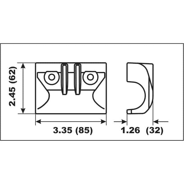 Perf metals anodi Yamaha 40/50HP 126-1-003610 - Image 2