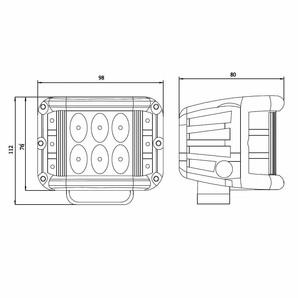 Kinwons Led Valosarja Sideshooter - Image 2