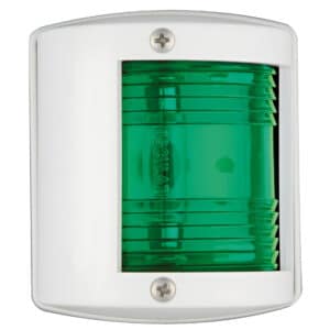 Kulkuvalo Utility 77 valkoinen - vihreä M11-425-02