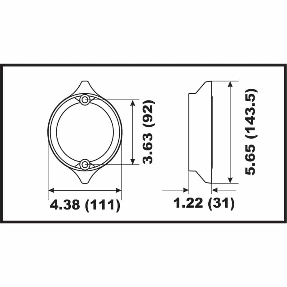 Perf metals anodi Volvo penta 280DP/290DP/DP (31mm) 126-1-001160 - Image 2