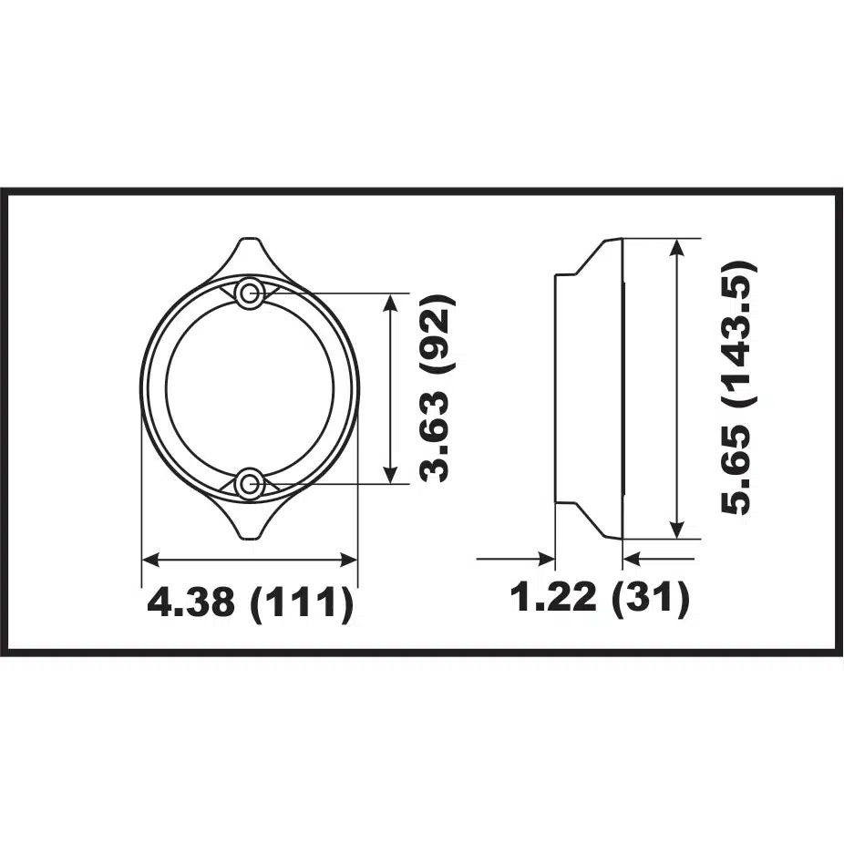 Perf metals anodi Volvo penta 280DP/290DP/DP (31mm) 126-1-001160 - Image 2