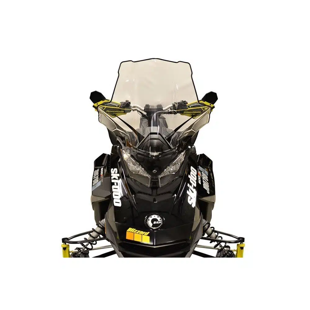 Powermadd Tuulilasi, Ski-Doo Gen4 Korkea 22", Kirkas/Mustalla grafiikalla 862-13640 - Image 2