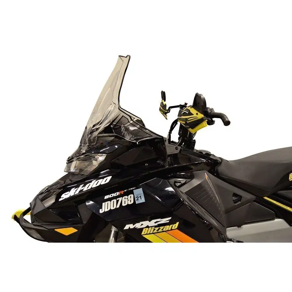 Powermadd Tuulilasi, Ski-Doo Gen4 Korkea 22", Kirkas/Mustalla grafiikalla 862-13640 - Image 3