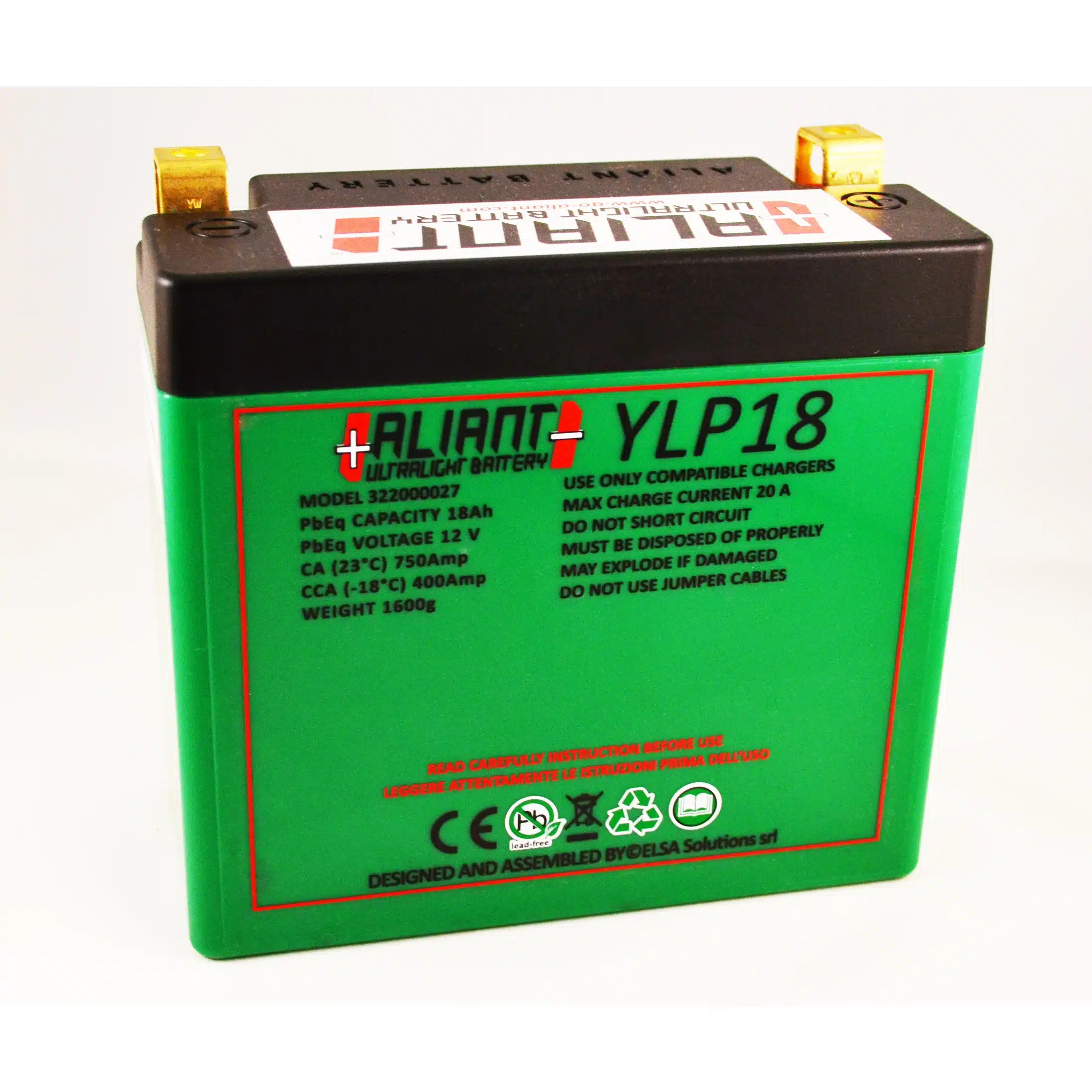 Aliant Ultralight YLP18 lithiumakku 14-420 - Image 2