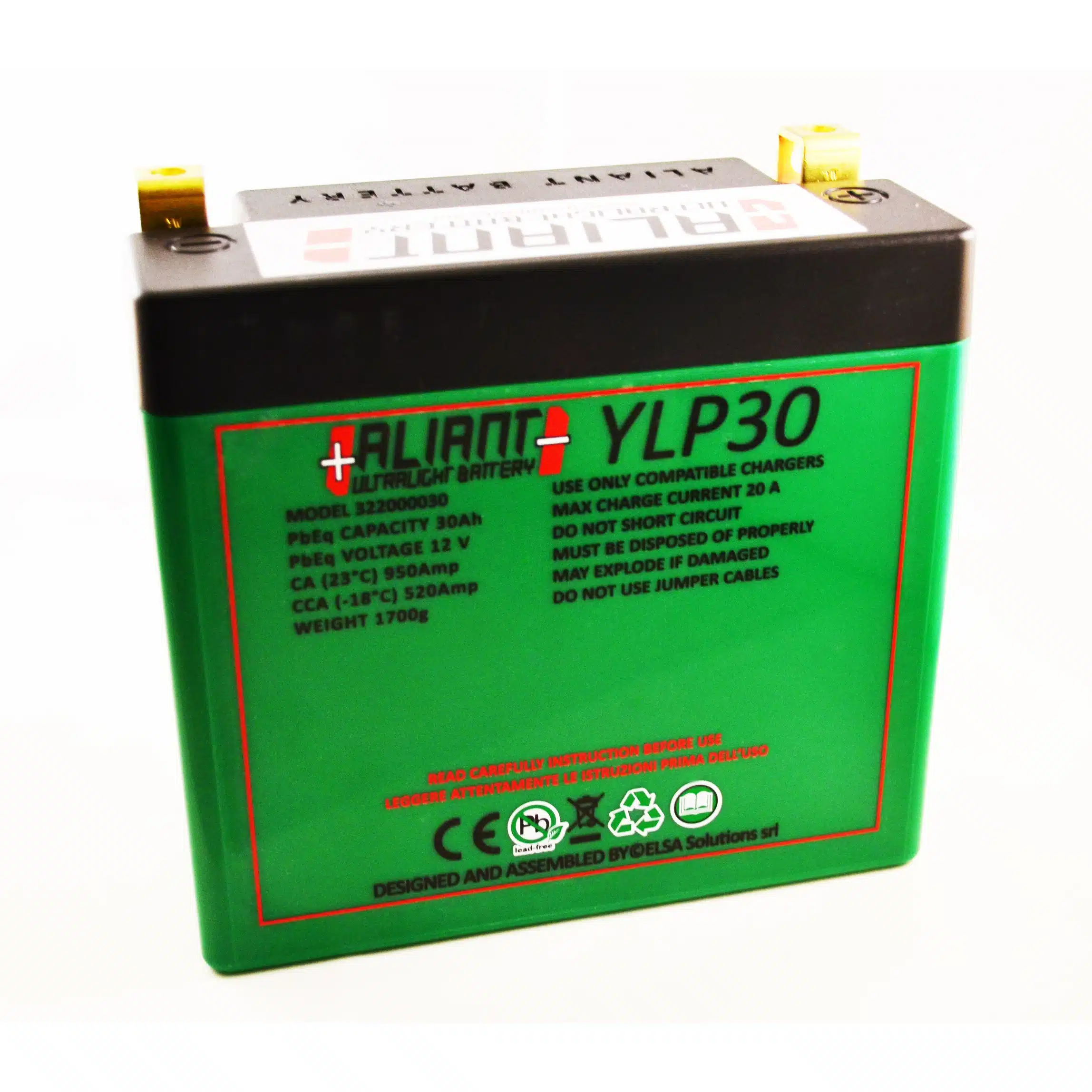 Aliant Ultralight YLP30 lithiumakku 14-422 - Image 2