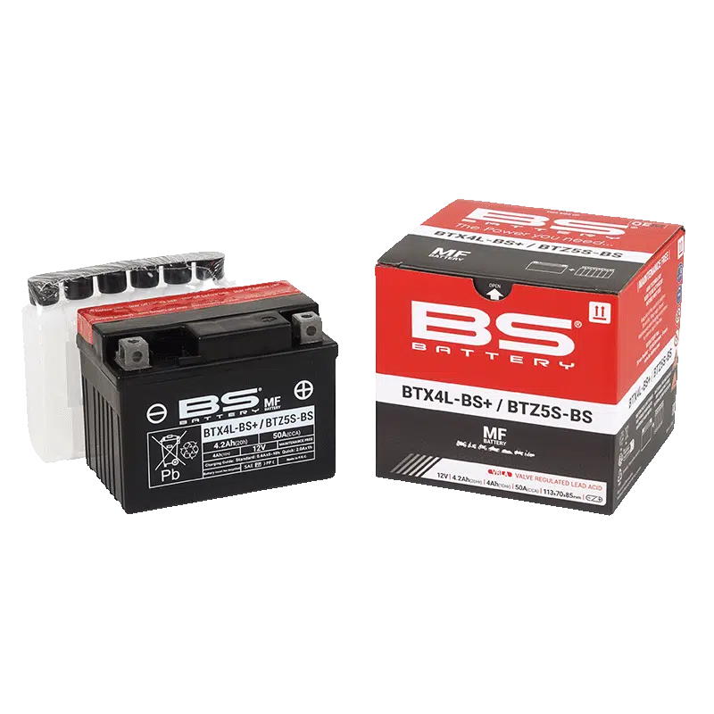 BS Battery BTX4L-BS+ MF (cp) Maintenance Free 140-300617 - Image 3