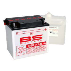 BS Battery  B60-N24L-A (cp) Conventional, Dry charged 140-310658