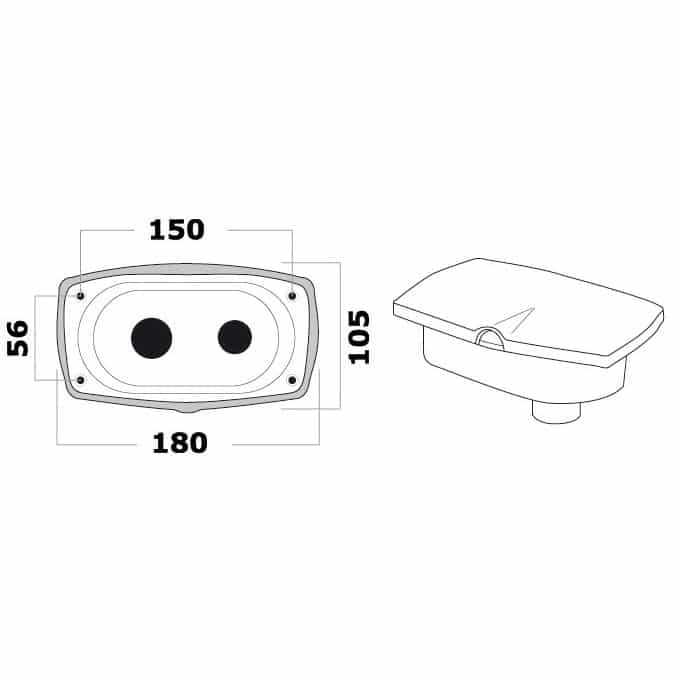 New Edge Suihkuboxi 2.5m valk. M15-257-01 - Image 3