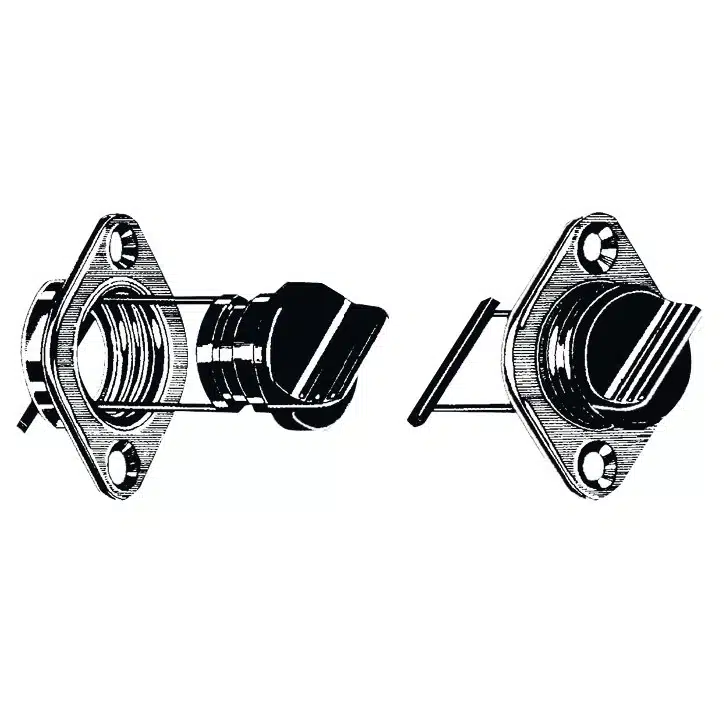 Tyhjennystulppa 25mm kromattu messinki/nailon M18-538-00 - Image 2