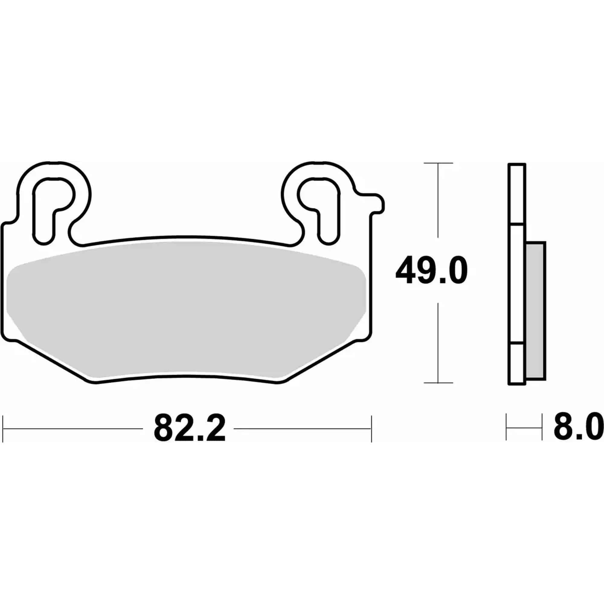 Sbs Jarrupalat Sintered 23-1004HS - Image 2