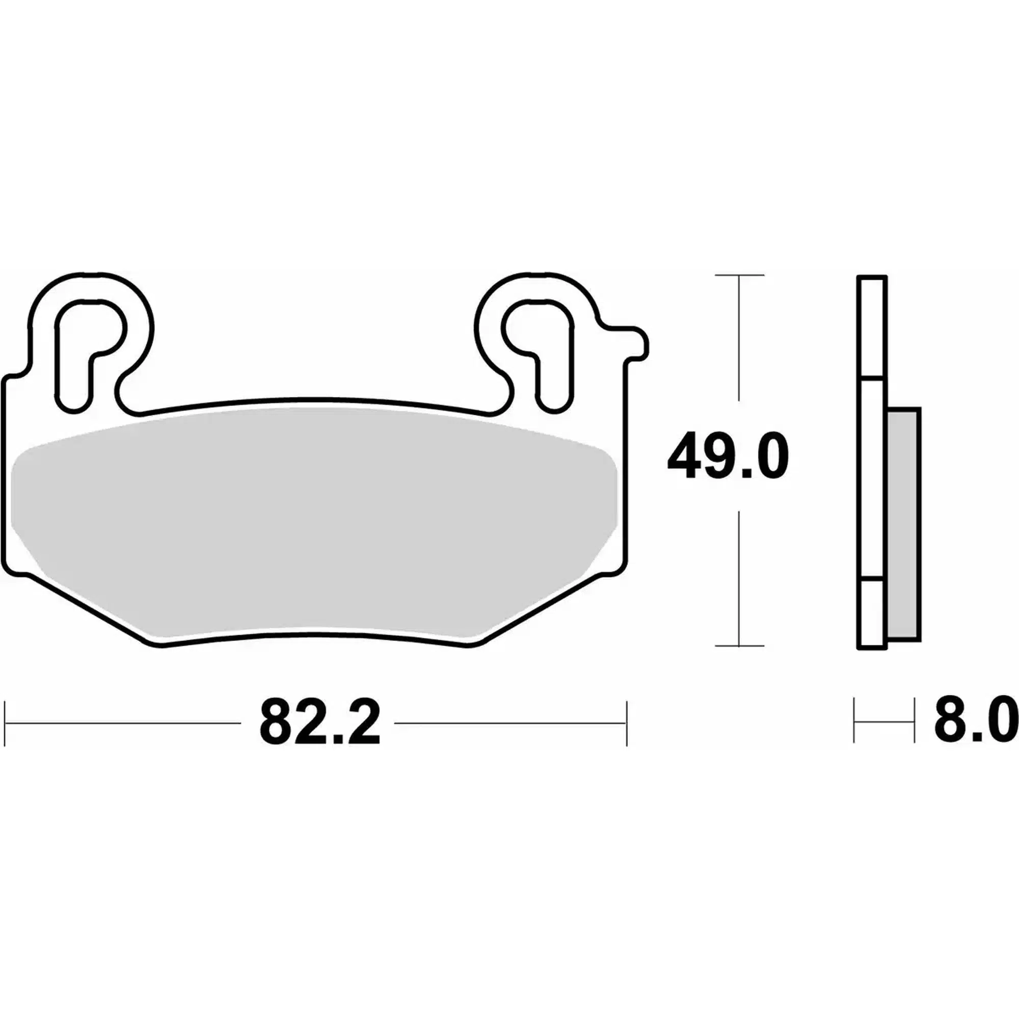 Sbs Jarrupalat Sintered 23-1004HS - Image 2