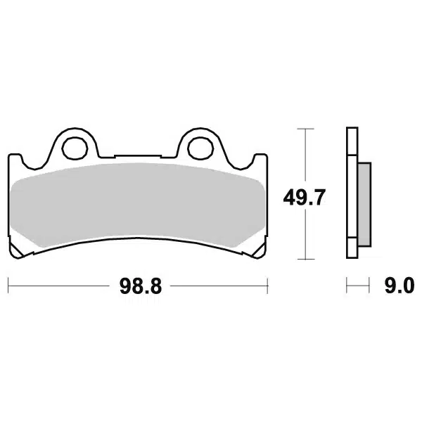Sbs Jarrupalat Sintered 23-683HS - Image 2