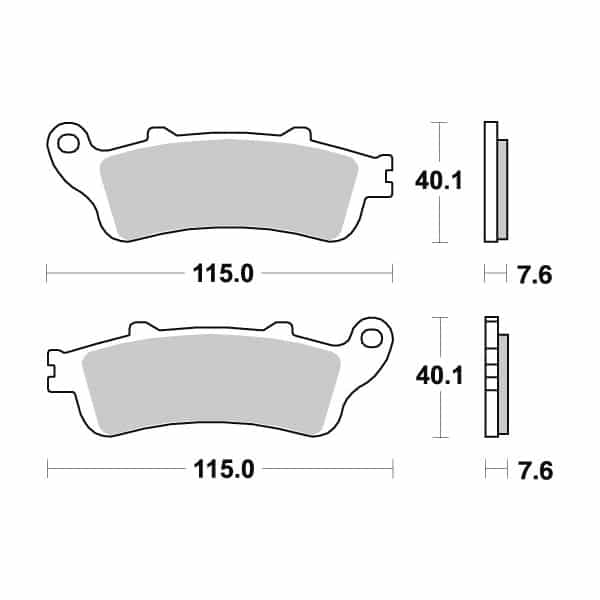 Sbs Jarrupalat Sintered 23-721HS - Image 2