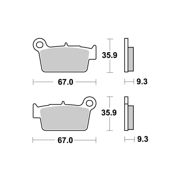 Sbs Jarrupalat Carbon Silver 23-790CS - Image 2