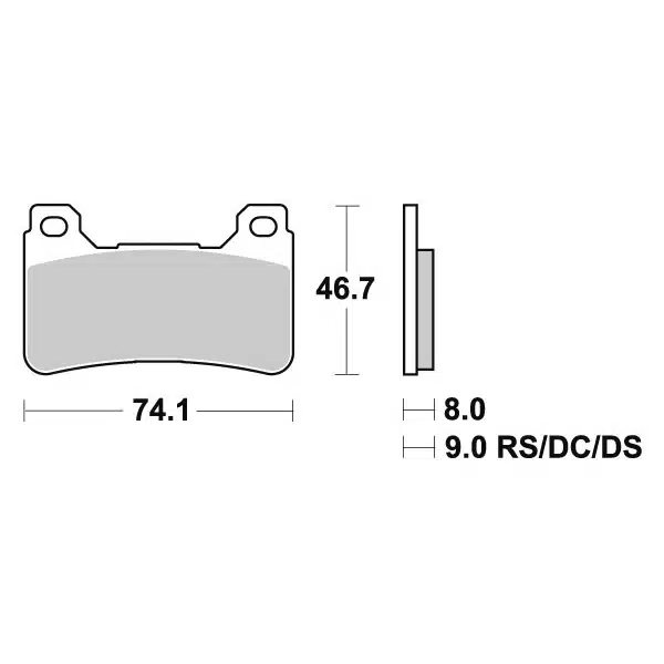 Sbs Jarrupalat Sintered 23-809HS - Image 2